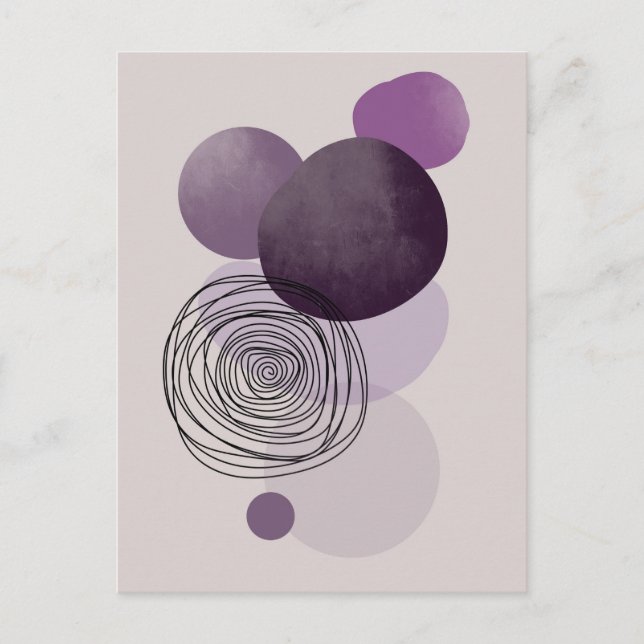 Boho Aesthetic Post Card 020 Vykort (Framsida)