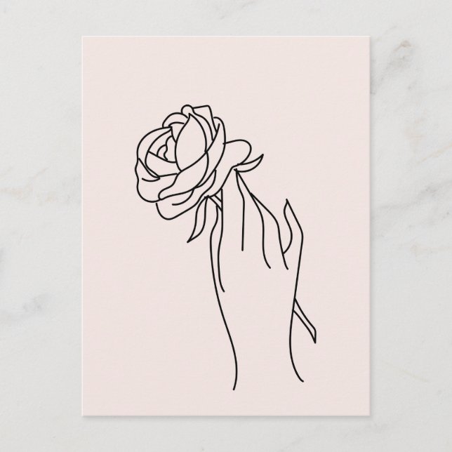 Boho Aesthetic Post Card 021 Vykort (Framsida)