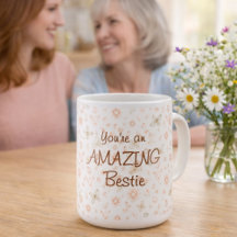 Boho Akvarell Blommig Fantastisk Bästa Kompis Mors