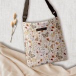 Boho All-over-Print Tote, Shoulder Tote Axelväska<br><div class="desc">Den här snyggten boho-väskan har en strålande,  handmålad chic av vilda blommor och fjärilar som arrangeras i ett vackert,  vismiskt mönster med namn för att anpassa sig.</div>
