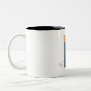 Boho Alphabet Brev B - mugg