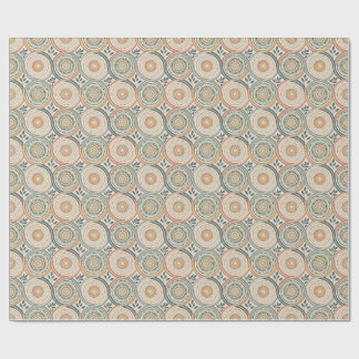 Boho andlig cirkelmandala & botanisk bladkonst presentpapper