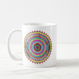 Boho andlig Mandala Kaffemugg