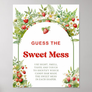 Boho Arch Berry Sweet gissar det  svenska spelet Poster