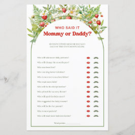 Boho Arch Berry Sweet Strawberry Mamma eller pappa