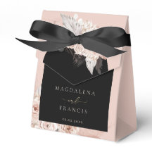 Boho arch bröllopsruta