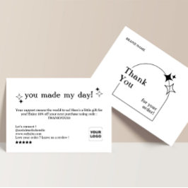 Boho Arch Business - tackkort Tack Kort