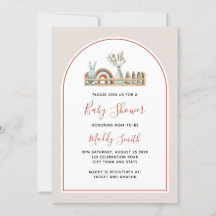 Boho Arch Leksak Terracotta Rainbow Shower