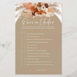 Boho arch terracotta pampas over or håller på att 