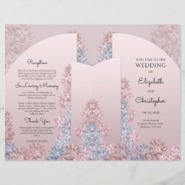 Boho arch vår blommor damsty rosa hyacinths