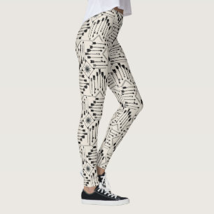 Boho Arrows och Sol V12 ID748 Leggings