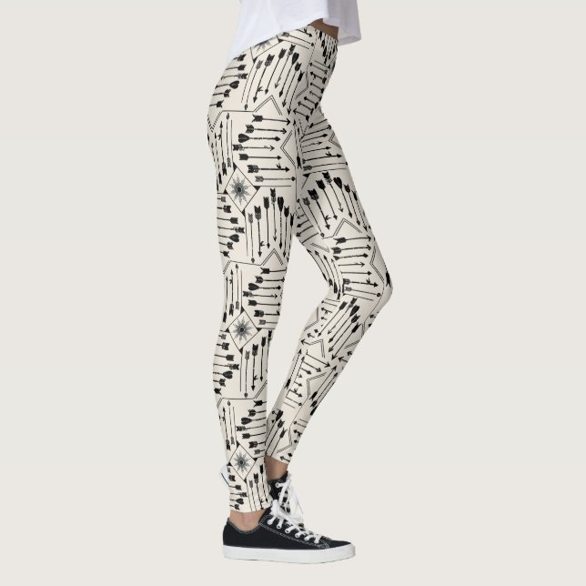 Boho Arrows och Sol V12 ID748 Leggings (Höger)