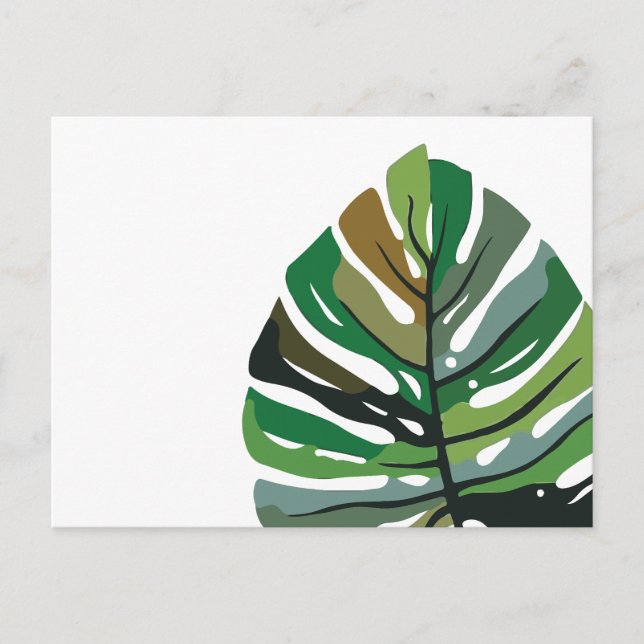 Boho art löv vykort (Framsida)
