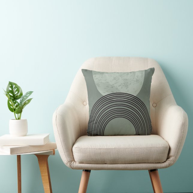 Boho art rainbow kudde (Stol)