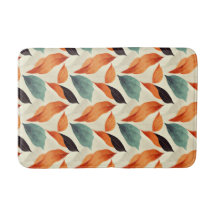 Boho artistic orange blue black löv