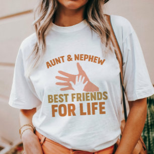 Boho Aunt och Nephew BFF T Shirt