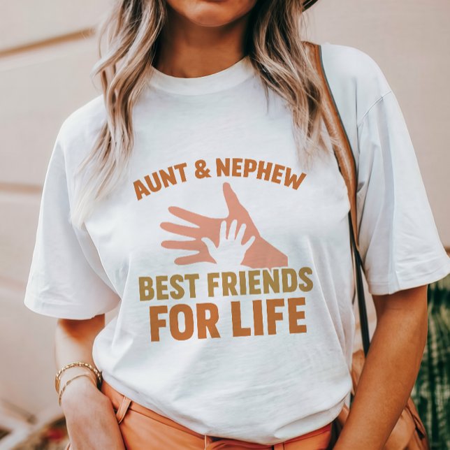 Boho Aunt och Nephew BFF T Shirt (Skapare uppladdad)