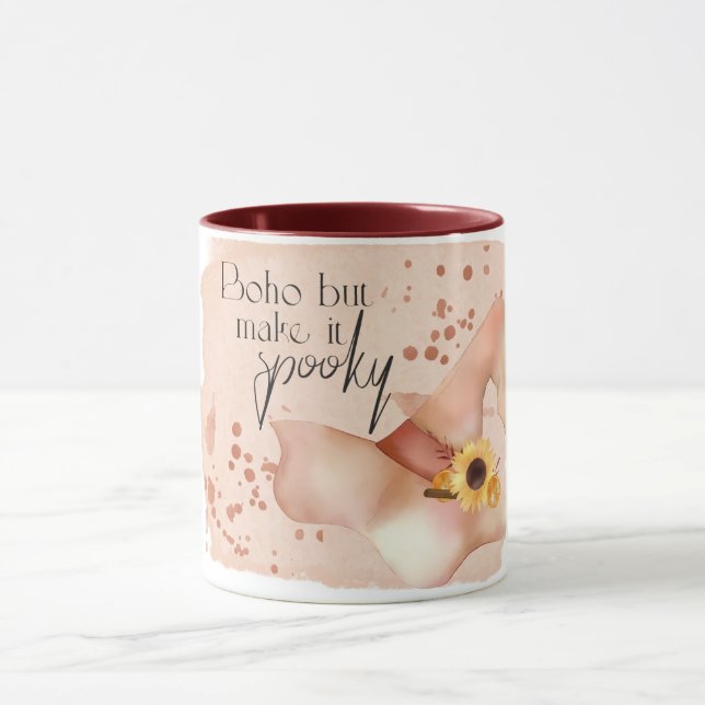 Boho Autumn Quote Mugg (Center)