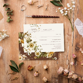Boho Autumn Wildblomma | Terracotta Bröllop OSA