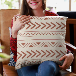 Boho Aztec Terrakotta Kudde