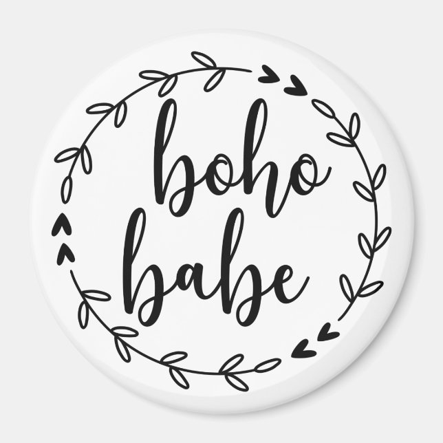 Boho Babe Wandee Magnet (Framsidan)