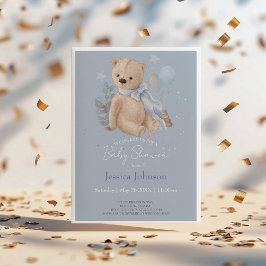 Boho baby björn inbjudan