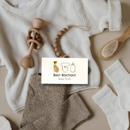 Boho Baby Boutique New York Visitkort