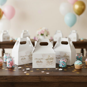 Boho Baby Carriage Aqiqah Unisex Muslim Newborn Presentaskar