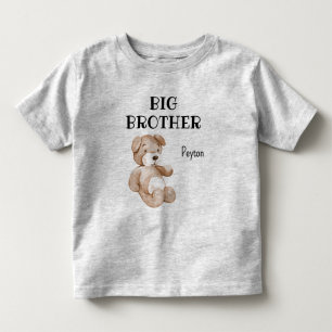 Boho Baby Shower Cute Big Brother 2T till 56T T Shirt