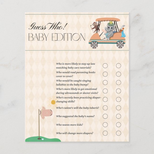 Boho Baby Shower Gissa Vem! Baby Edition (Framsida)