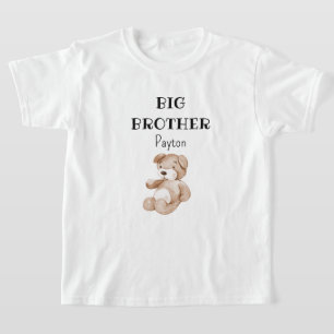Boho Baby Shower Storebror eller Storasyster T Shirt