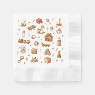 Boho Babyleksaker Pappersservett