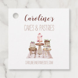 Boho Baking Bakery Boutique, Muffinsar & Pastries Gåvor Etiketter