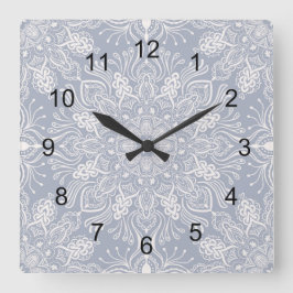 Boho Barkley Fyrkantig Klocka