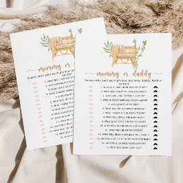 Boho barnkammare mammas eller pappas baby shower s