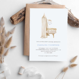 Boho Barnrum Pojke Baby Shower Inbjudningar