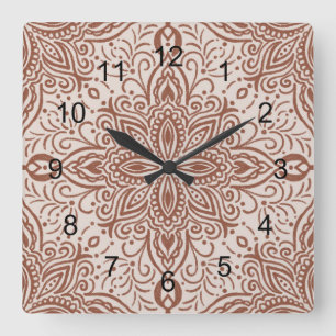 Boho Barrett Fyrkantig Klocka