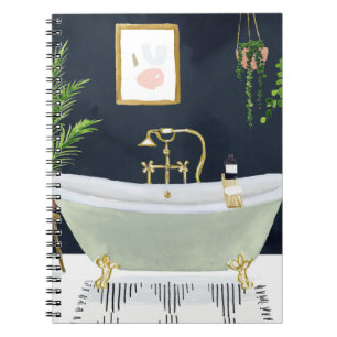 Boho Bath Anteckningsbok