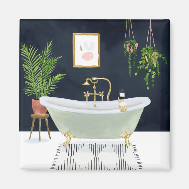 Boho Bath Magnet (Framsidan)