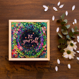 Boho be din egen inspirationerande offertspiritivi poster