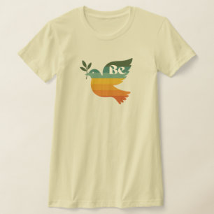 Boho Be Peace Retro Holiday Kvinnors T-shirt