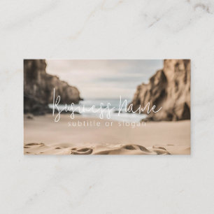 Boho Beach for Cristal Visitkort