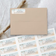 Boho Beach, framtida Mr. och Mrs. Returadress