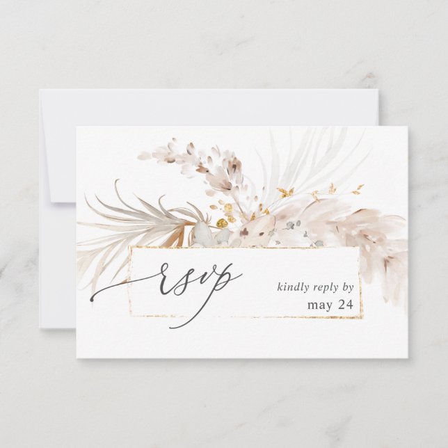 Boho Beach Tropical Beige Blommigt w Meal OSA 2 (Framsida)
