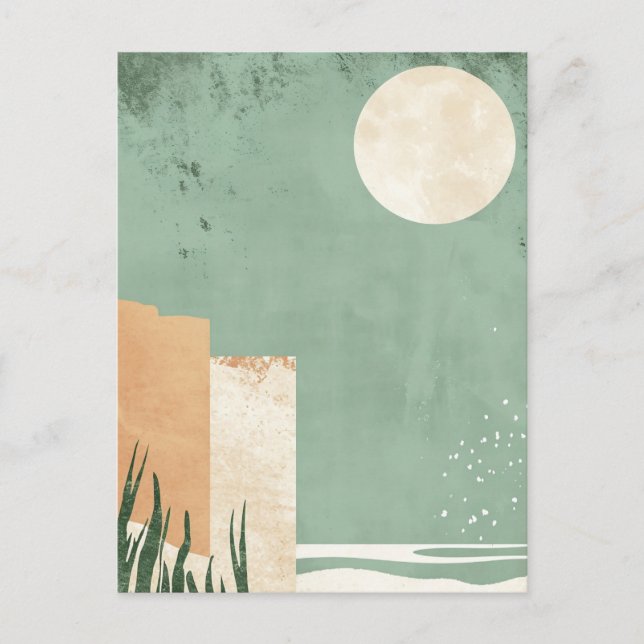 Boho Beach Vykort (Framsida)