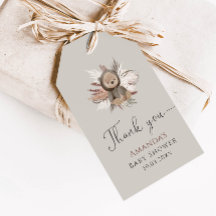 Boho Bear Baby Shower Tack