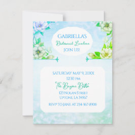 BOHO Beauty! Bridesmaid Luncheon Flat-inbjudan Inbjudningar