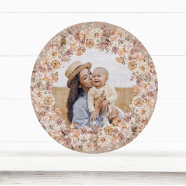 Boho Bee Watercolor Blommigt Anpassningsbar Photo 