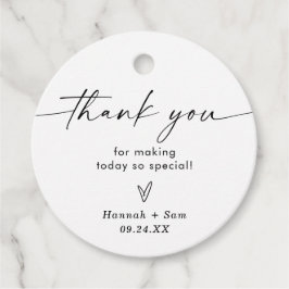 Boho Beige Bröllopsfest Tacksamhetspresentkort Gåvor Etiketter