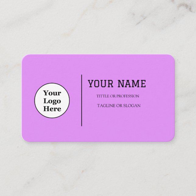 Boho Beige Calligraphy-skript QR-kod Visitkort (Framsida)